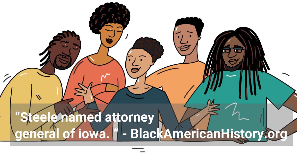 Shirley Creenard Steele named Assistant Attorney General of Iowa and is the first Black woman to ever serve in such a position in Iowa’s history. Steele will represent the state in civil rights legislation and criminal appeals.; ?>